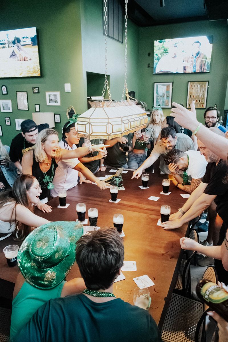 Crowd cheering during the Split the G Championship finals at The Leinster Miami